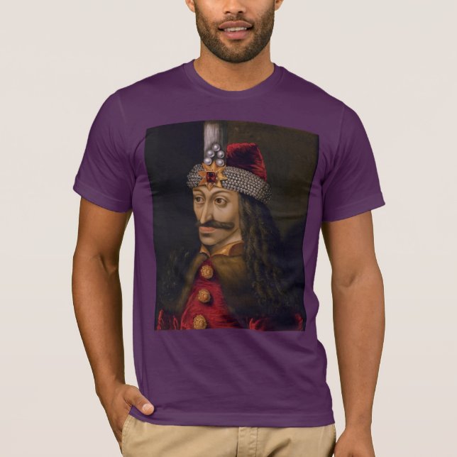 T-shirt Vlad l'Empaleur : Prince Dragon Dracula Voïvode (Devant)