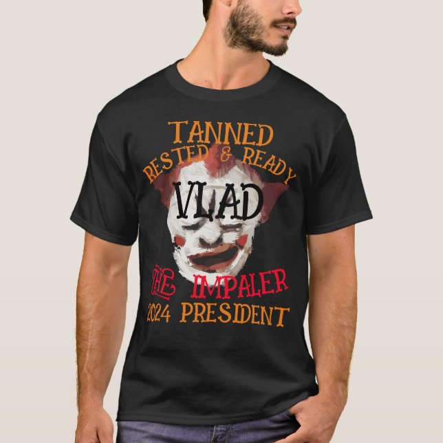 T-shirt VLAD Tannée Reposé & Prêt L'IMPALER (Devant)