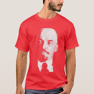 T-shirt Vladimir Ilyich Lenin Chemise Portrait Blanc