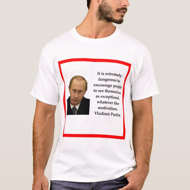 T-shirt Vladimir Poutine (Devant)