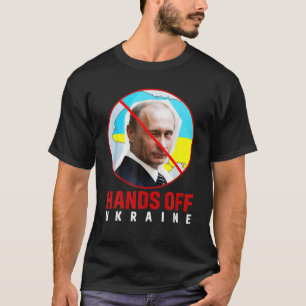 T-shirt Vladimir Poutine, met la main sur l'Ukraine
