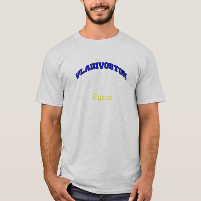 T-shirt Vladivostok Russia (Devant)