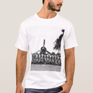 T-shirt VMF-214 sur l'image strip_War de combattant de