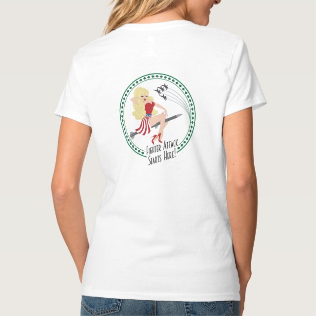 T-shirt VMFAT-101 "chasseur d'attaque classique commence (Dos)