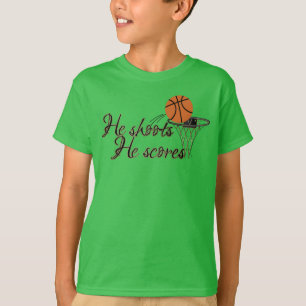 T-shirt Vneck Basketball