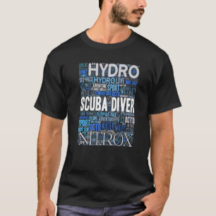T-shirt Vocabulaire Premium des Termes de Plongée en Scaph