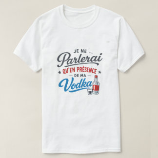 T-shirt Vodka