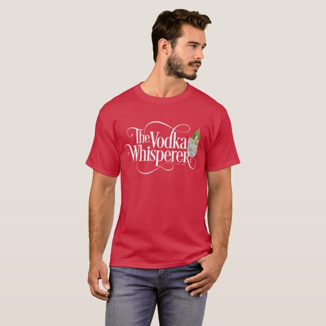 T-Shirt Vodka Whisperer (Devant entier)