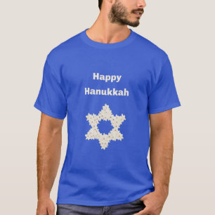 T-shirt Vœu de Hanukkah avec des fleurs
