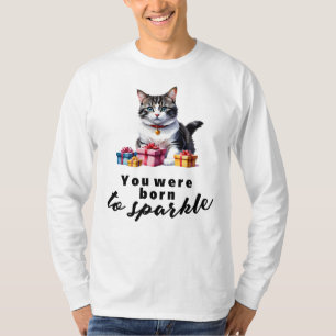 T-shirt Voeux d'anniversaire de chats pour Amoureux de les