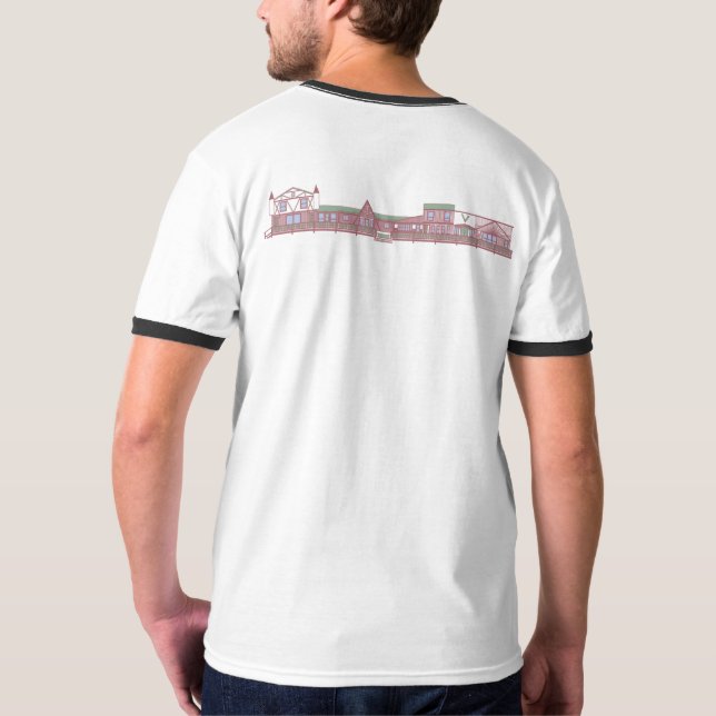 T-shirt VOFS Boardwalk Camp Tee (Dos entier)