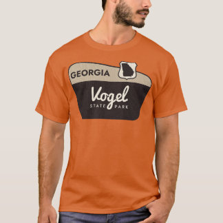 T-shirt Vogel State Park Georgia Affiche de bienvenue