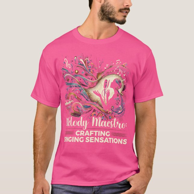 T-shirt Voice Coach Vocalist Opéra Chorale Vocal Coac (Devant)