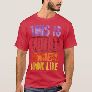 T-shirt Voici À Quoi Ressemblent Les Gagnants, L'Entraînem