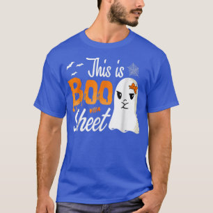 T-shirt Voici Boo Sheet Happy Halloween mignon Ghost Scary