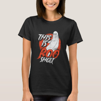 T-shirt Voici Bosheet Ghost Funny Ghost Halloween