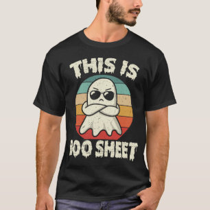 T-shirt Voici Bosheet Ghost Funny Halloween