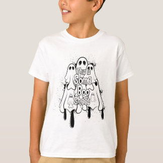 T-shirt Voici Bosheet Ghost Retro Halloween Costume Me