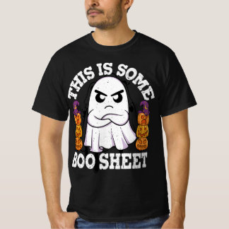 T-shirt Voici Bosheet Ghost Retro Halloween Costume Me