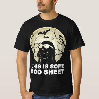 T-shirt Voici Bosheet Ghost Retro Halloween Costume Me