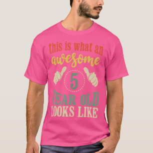 T-shirt Voici ce qu'un merveilleux cadeau d'anniversaire 5