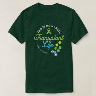 T-shirt Voici Comment je lance Transplant Vie Personnalisé