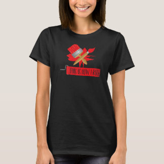 T-shirt Voici comment je roule Rénovation Décorateur Handy