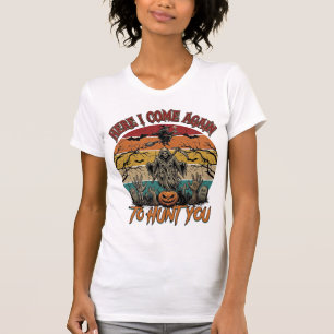 T-shirt Voici encore une fois Faucheuse Halloween Citrouil