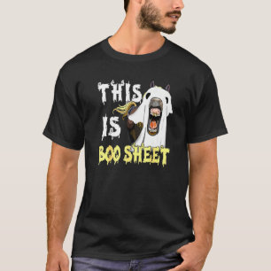 T-shirt Voici La Feuille De Boite Drôle Chevaux Fantôme Ha