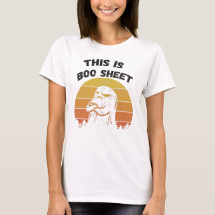 T-shirt Voici La Feuille De Boo - Drôle Cadeaux Halloween