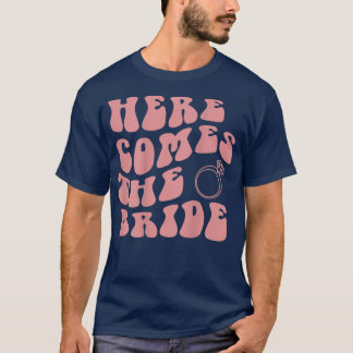 T-shirt Voici La Tendance Esthétique De L'Anneau De Mariée