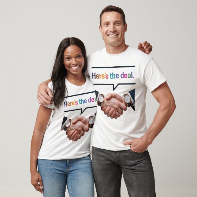 T-shirt Voici l'accord (Unisexe)