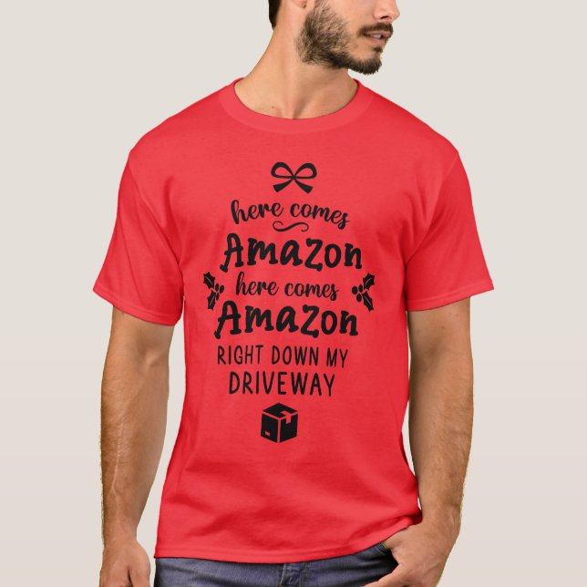 T-shirt Voici l'Amazon (Devant)