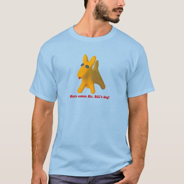 T-shirt Voici le chien de M. Bill ! (Devant)