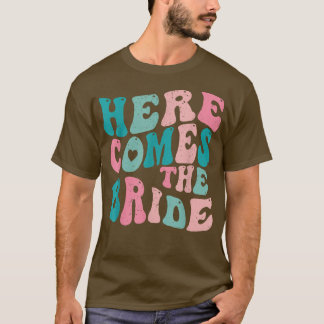 T-shirt Voici Le Futur De La Mariée Mme Fiançailles Bachel