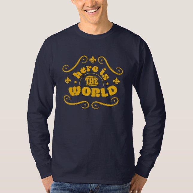 T-shirt Voici le monde (Devant)