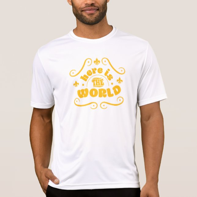T-shirt Voici le monde (Devant)
