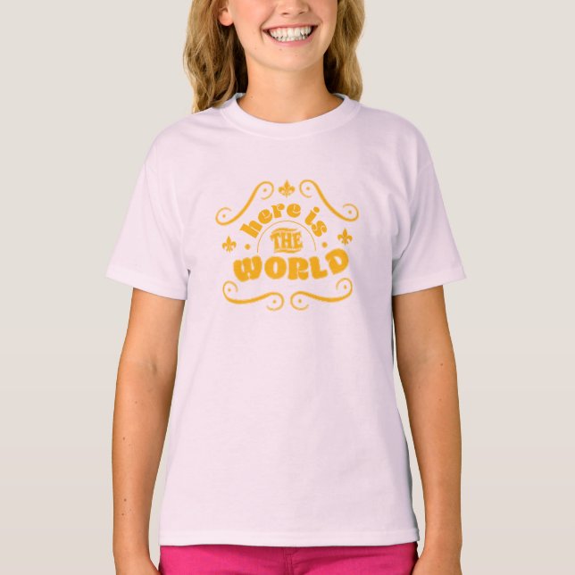 T-shirt Voici le monde (Devant)