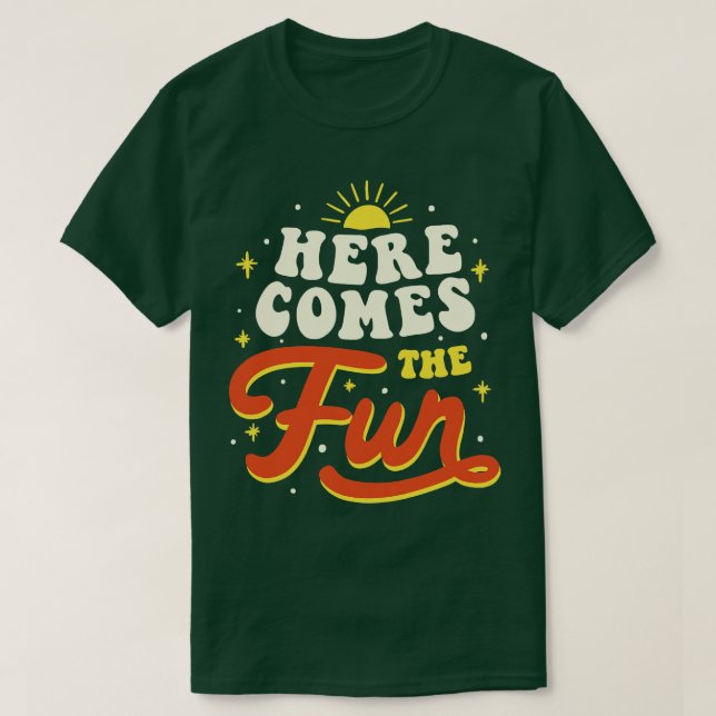 T-shirt Voici le plaisir de Tobe Fonseca (Design devant)