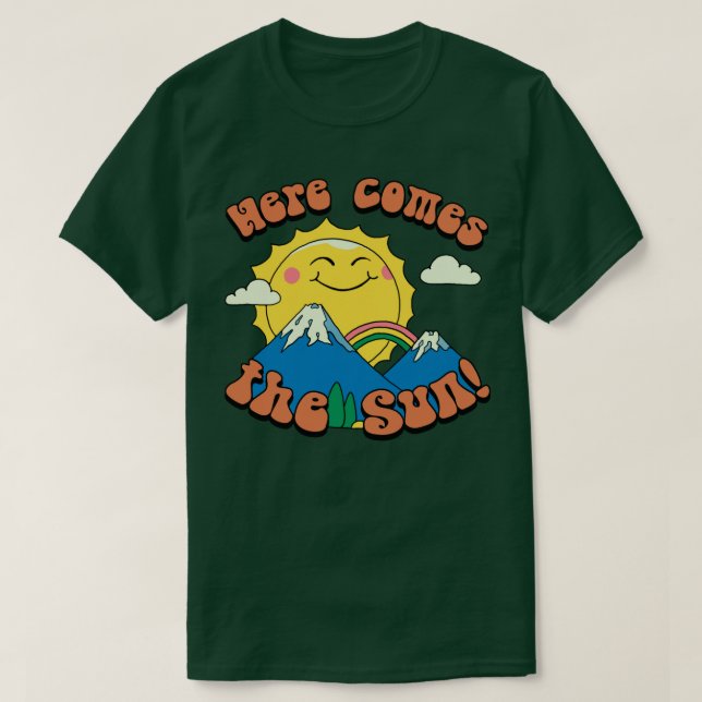 T-shirt Voici le Soleil (Design devant)