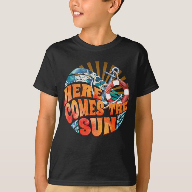 T-shirt Voici Le Soleil (Devant)