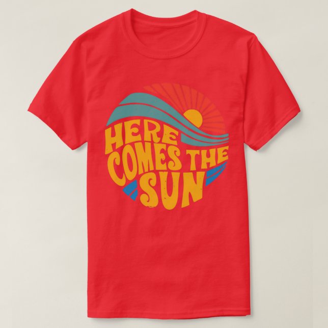 T-shirt Voici le Soleil 3 (Design devant)