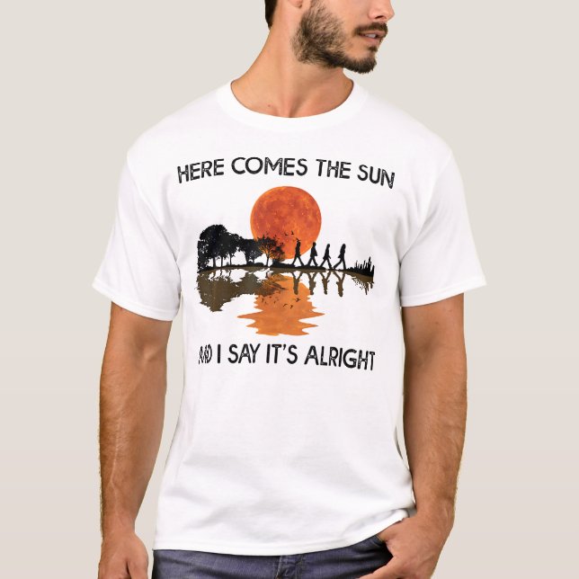 T-shirt Voici Le Soleil Et Je Dis : (Devant)