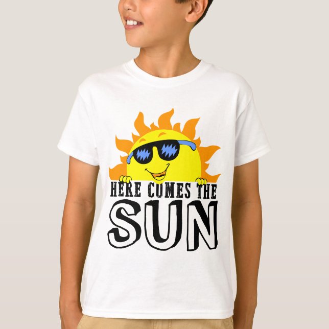T-shirt Voici le Sun Beach Lover Summer Vacation pour (Devant)