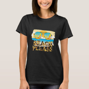 T-shirt Voici Le Sun Beach S'Il Vous Plaît Sunflower Summe
