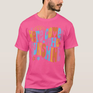 T-shirt Voici L'Été Soleil Fun Joyeux Et Soleil
