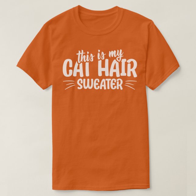 T-shirt Voici ma chatte chatte chatte drôle de citation (Design devant)