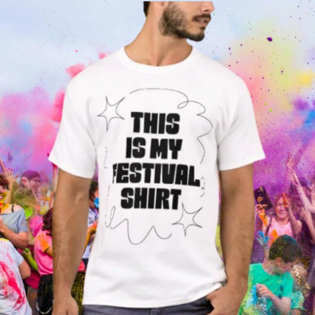 T-shirt Voici Ma Chemise De Fête (Créateur téléchargé)