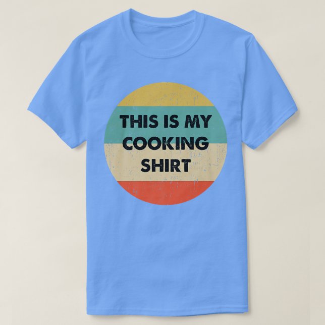 T-shirt Voici Ma Cuisine (Design devant)
