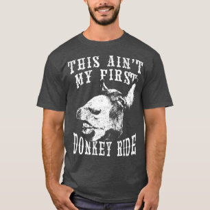 T-shirt Voici Ma Première Citation Drôle De Balade D'Âne D